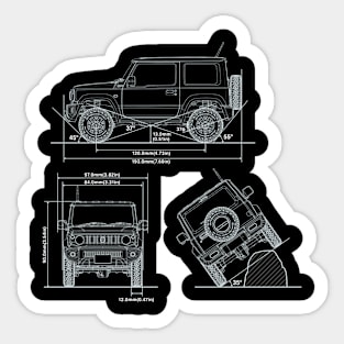 Suzuki Jimny JB74 Sticker